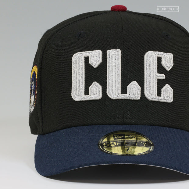 CLEVELAND GUARDIANS CITY CONNECT GLOW IN THE DARK CLE NEW ERA FITTED CAP