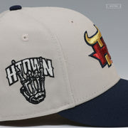 HOUSTON TEXANS H-TOWN GLOW IN THE DARK SANDSTONE NEW ERA FITTED CAP