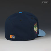 MUDVILLE NINE 2000 INAUGURAL SEASON FREESTYLE WITH COLORS NEW ERA FITTED CAP