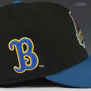 UNIVERSITY OF CALIFORNIA, LOS ANGELES UCLA BRUINS NCAA JET BLACK NEW ERA FITTED CAP