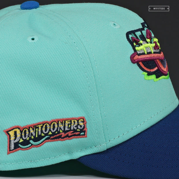 GREAT LAKES LOONS X GREAT LAKES PONTOONERS THEME NIGHT NEW ERA FITTED CAP