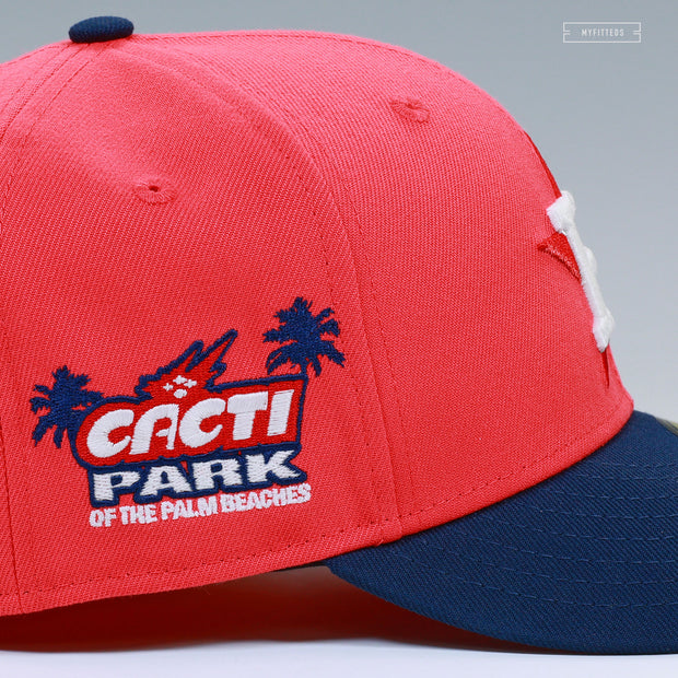 HOUSTON ASTROS CACTI PARK OF THE PALM BEACHES TRAVIS SCOTT NEW ERA FITTED CAP