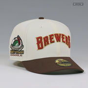 MILWAUKEE BREWERS COUNTY STADIUM MILWAUKEE, WI PUMPKIN SPICE NEW ERA HAT