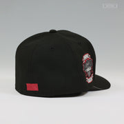 CLEVELAND INDIANS JACOBS FIELD PLAYBOY CARTI BY WYDJOHNNY NEW ERA FITTED CAP