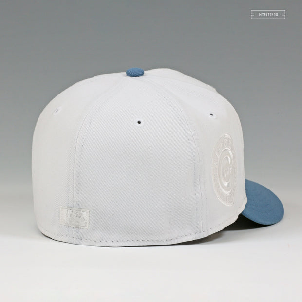 CHICAGO CUBS 1962 ALL-STAR GAME GLOW IN THE DARK CUB WHITE OUT NEW ERA FITTED CAP