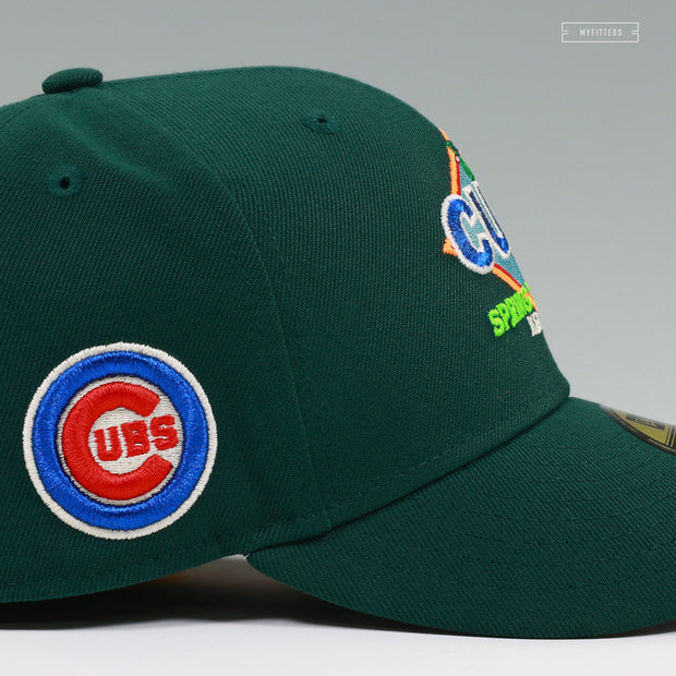 CHICAGO CUBS SPRING TRAINING MESA, AZ FIELD GREEN NEW ERA FITTED CAP