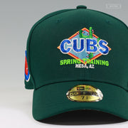 CHICAGO CUBS SPRING TRAINING MESA, AZ FIELD GREEN NEW ERA FITTED CAP