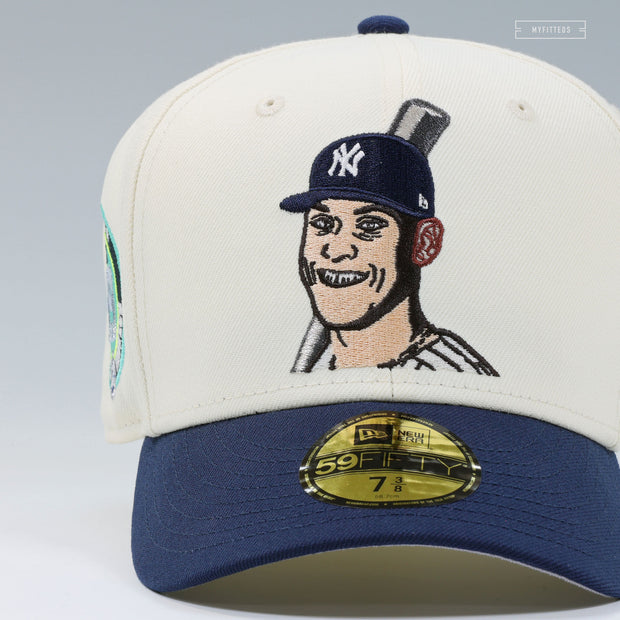 NEW YORK YANKEES AARON JUDGE SILHOUETTE CAPTAIN #99 NEW ERA FITTED CAP