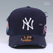 NEW YORK YANKEES 1923 1936 1941 1952 1962 1978 1999 2009 WORLD SERIES ELITE SERIES NEW ERA CAP