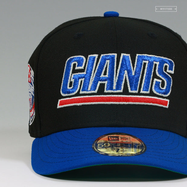 NEW YORK GIANTS SUPER BOWL XXV 1990 25TH ANNIVERSARY 90'S VINTAGE NEW ERA FITTED CAP