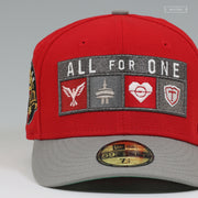 TORONTO FOOTBALL CLUB ALL FOR ONE CANADA DAY MLS NEW ERA FITTED HAT