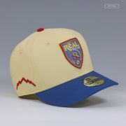 REAL SALT LAKE FOOTBALL CLUB EST. 2005 AIR JORDAN 1 LOW TRAVIS SCOTT CANARY NEW ERA HAT