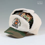 EDMONTON TRAPPERS "WHAT THE CAMO" TRAPPER FITTED ELITE SERIES ZIPPERED NEW ERA HAT