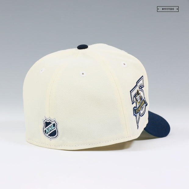 TORONTO MAPLE LEAFS 75TH ANNIVERSARY GLOW IN THE DARK NEW ERA FITTED CAP