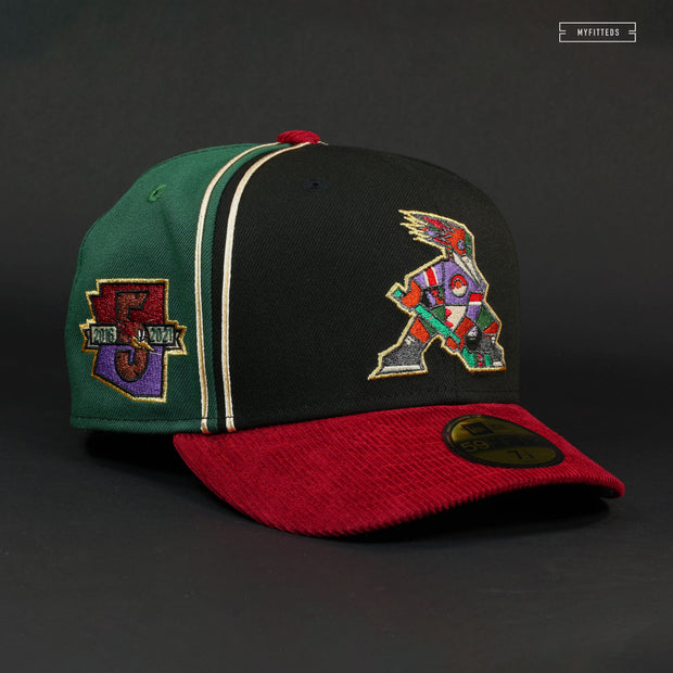 TUCSON ROADRUNNERS 5TH ANNIVERSARY JERSEY HOOKED NEW ERA FITTED CAP –  SHIPPING DEPT