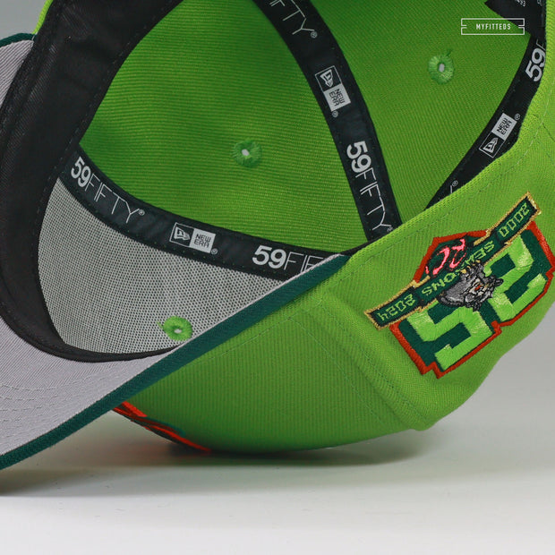 SACRAMENTO RIVER CATS 25TH ANNIVERSARY TMNT II SECRET OF THE OOZE INSPIRED NEW ERA HAT