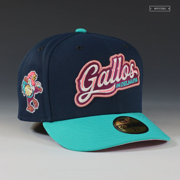 GALLOS DE DELMARVA X DELMARVA SHOREBIRDS COPA NIGHTSHADE NEW ERA FITTED CAP