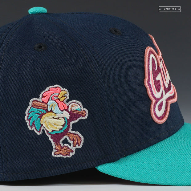 GALLOS DE DELMARVA X DELMARVA SHOREBIRDS COPA NIGHTSHADE NEW ERA FITTED CAP