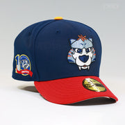 NASHVILLE PREDATORS 10TH ANNIVERSARY GNASH MASCOT NEW ERA FITTED CAP