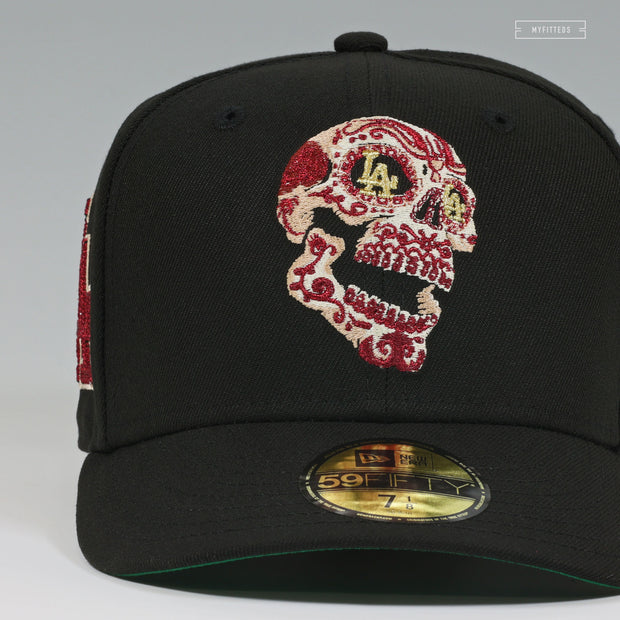 LOS ANGELES DODGERS ATTACK ON TITAN COLOSSAL TITAN INSPIRED SUGAR SKULL NEW ERA HAT