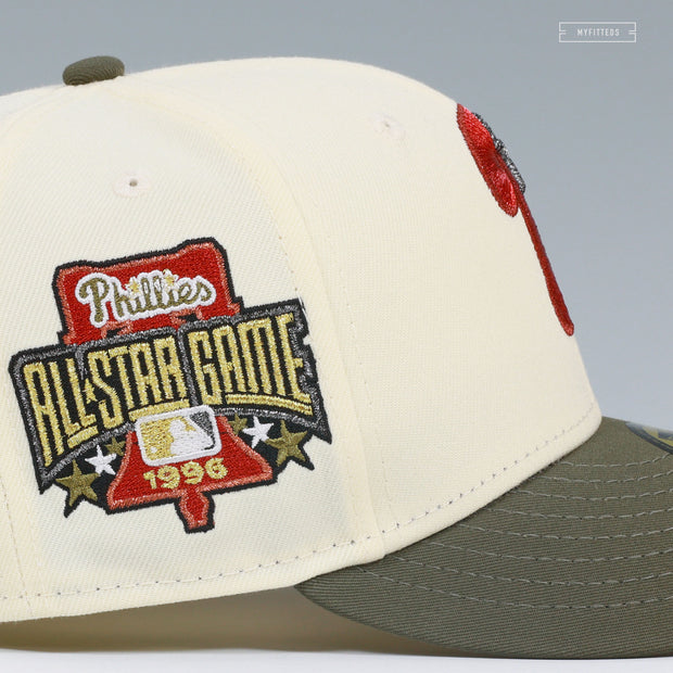 PHILADELPHIA PHILLIES 1996 ALL-STAR GAME ERO SENIN JIRAYA INSPIRED NEW ERA FITTED CAP