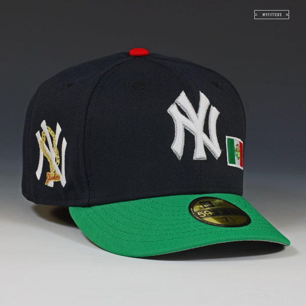 NEW YORK YANKEES MEXICAN HERITAGE ALEX VERDUGO INSPIRED NEW ERA FITTED CAP