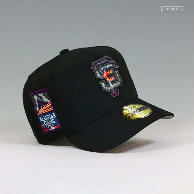 SAN FRANCISCO GIANTS 2007 ALL-STAR GAME "GALAXY FOAMPOSITE" INSPIRED NEW ERA CAP