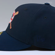 NEW YORK YANKEES CROSSED BATS MIDNIGHT NAVY / NIGHTSHADE NEW ERA FITTED CAP