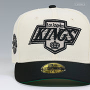 LOS ANGELES KINGS THE SILVER SEASON 25TH ANNIVERSARY GO KINGS GO NEW ERA FITTED CAP