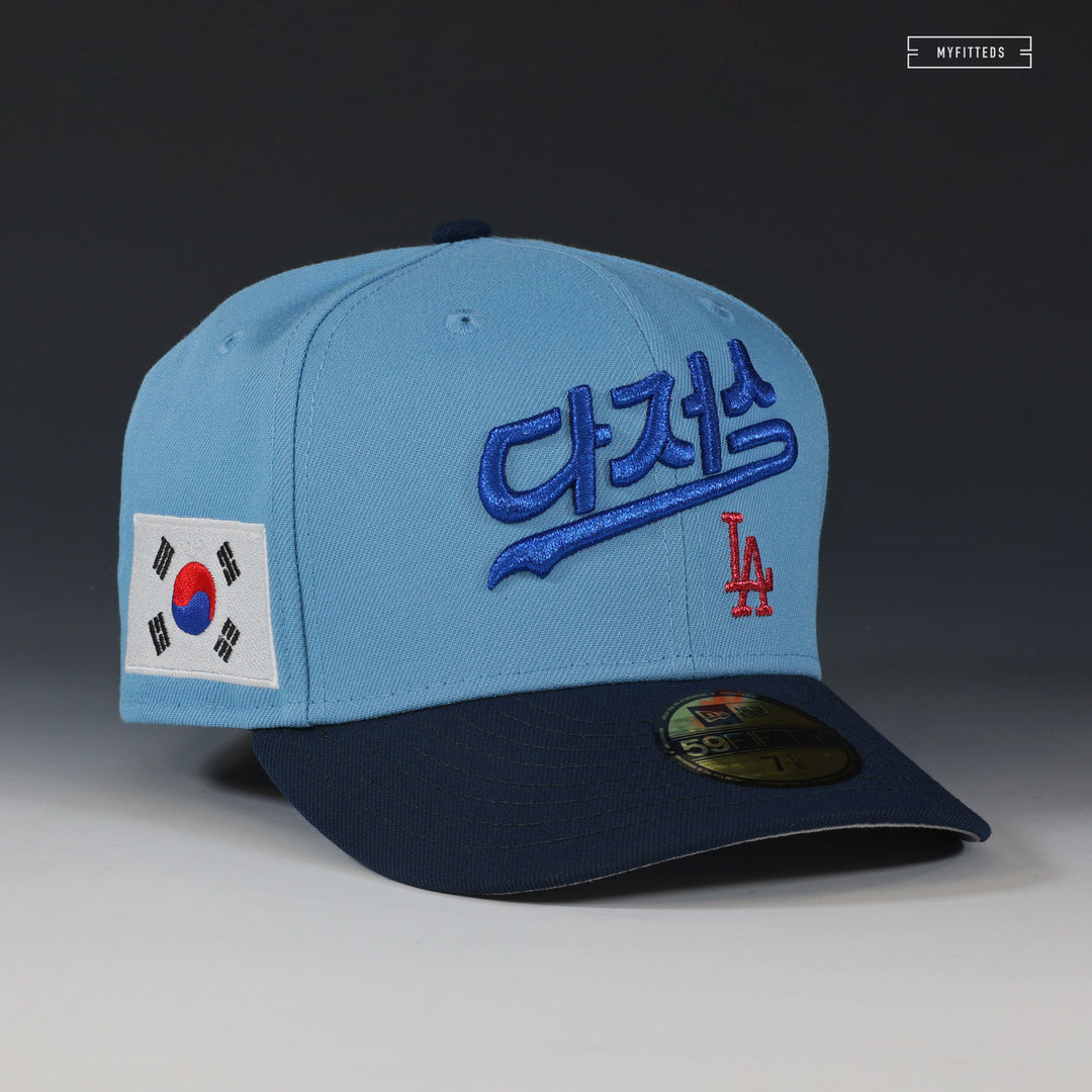 LOS ANGELES DODGERS KOREAN HERITAGE LA TEAM KOREA NEW ERA FITTED C MYFITTEDS
