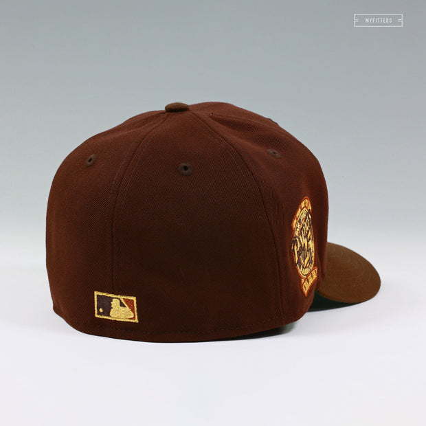 SAN DIEGO PADRES 25TH ANNIVERSARY MILK CHOCOLATE GOLDEN TICKET NEW ERA FITTED CAP