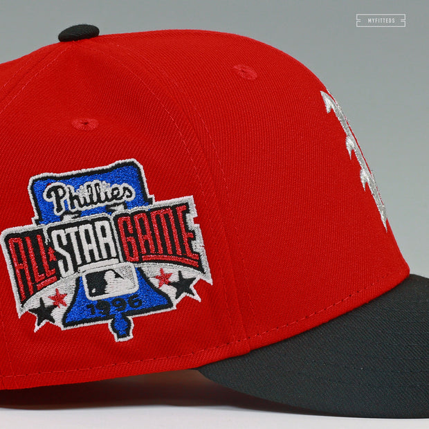 PHILADELPHIA PHILLIES 1996 ALL-STAR GAME BIG PUN INSPIRED NEW ERA FITTED CAP