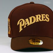 SAN DIEGO PADRES 25TH ANNIVERSARY MILK CHOCOLATE GOLDEN TICKET NEW ERA FITTED CAP