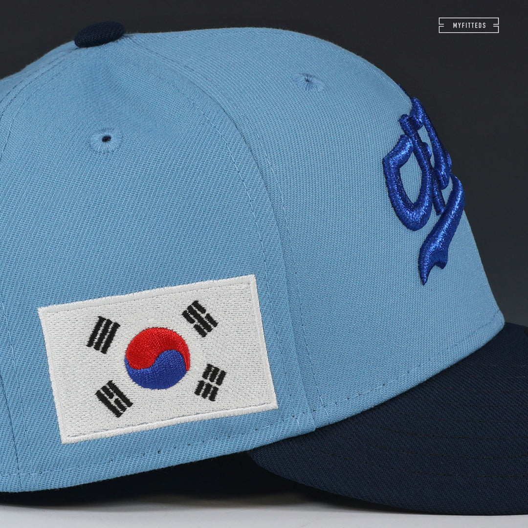 LOS ANGELES DODGERS KOREAN HERITAGE LA TEAM KOREA NEW ERA FITTED C MYFITTEDS