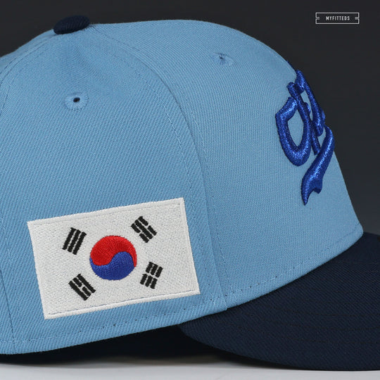LOS ANGELES DODGERS KOREAN HERITAGE LA TEAM KOREA NEW ERA FITTED C MYFITTEDS