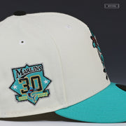 FLORIDA MARLINS X MIAMI MARLINS 30TH ANNIVERSARY BILLY THE MARLIN NEW ERA FITTED CAP