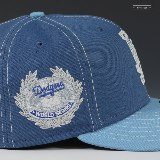 LOS ANGELES DODGERS 1963 WORLD SERIES THE LAUREL BLUEPRINT NEW ERA FITTED CAP