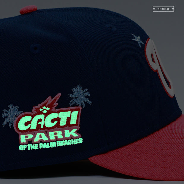 WASHINGTON NATIONALS CACTI PARK OF THE PALM BEACHES GITD NEW ERA FITTED CAP