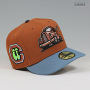 CHATTANOOGA LOOKOUTS X WRECKERS CARS TOW MATER INSPIRED NEW ERA FITTED CAP