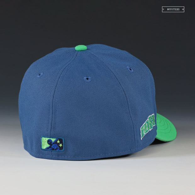 TOLEDO MUDHENS AIR HUARACHE SCREAM GREEN INSPIRED NEW ERA FITTED CAP