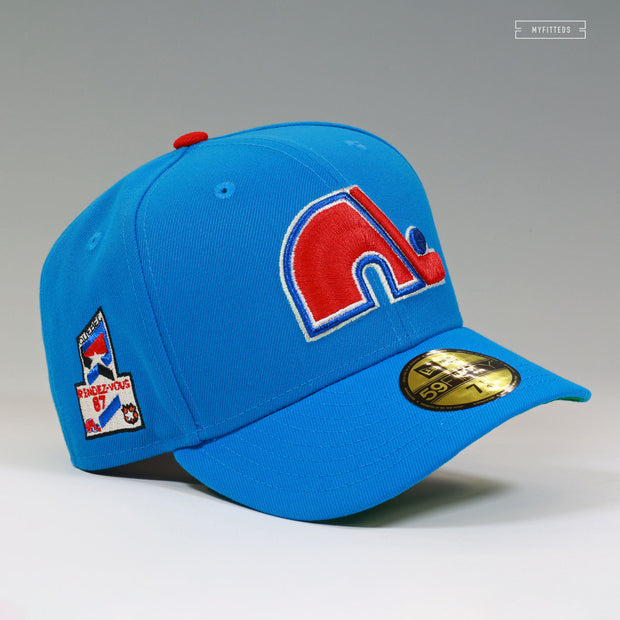 QUEBEC NORDIQUES 1987 NHL ALL-STAR GAME REVERSE RETRO NEW ERA FITTED CAP