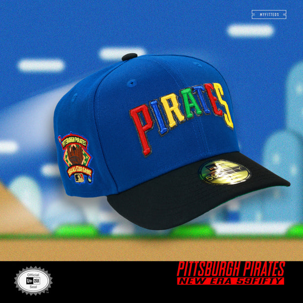 PITTSBURGH PIRATES 1994 ALL-STAR GAME SUPER MARIO WORLD INSPIRED NEW ERA FITTED CAP