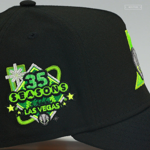 LAS VEGAS AREA 51'S 35TH ANNIVERSARY ALIEN INSPIRED 9FIFTY A-FRAME SNAPBACK HAT