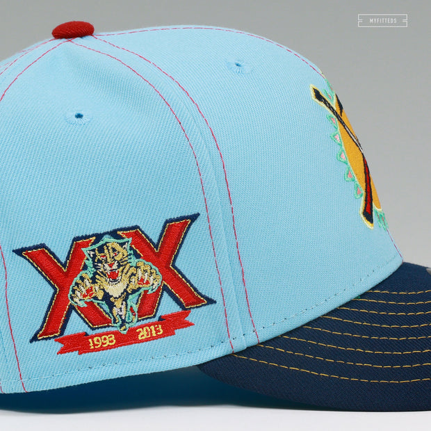 FLORIDA PANTHERS 20TH ANNIVERSARY REVERSE RETRO NEW ERA FITTED CAP