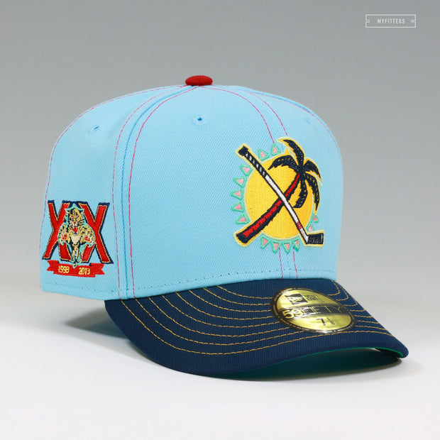 FLORIDA PANTHERS 20TH ANNIVERSARY REVERSE RETRO NEW ERA FITTED CAP