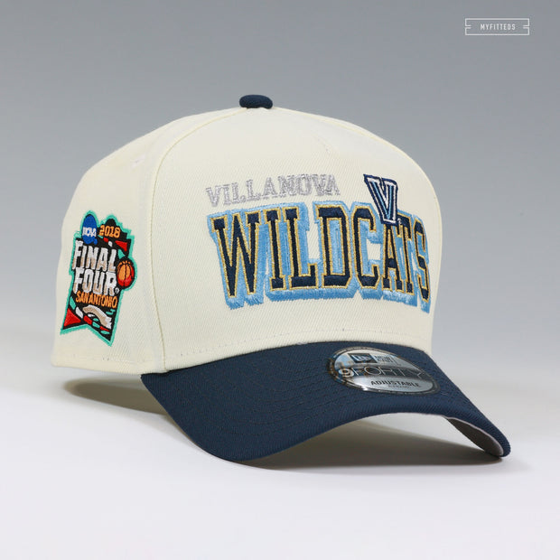 VILLANOVA WILDCATS 2018 NCAA FINAL FOUR 9FIFTY A-FRAME NEW ERA SNAPBACK HAT