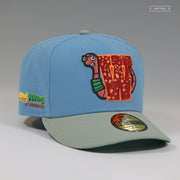 WORCESTER RED SOX X WICKED WORMS WORMS ARMAGEDDON INSPIRED NEW ERA FITTED CAP