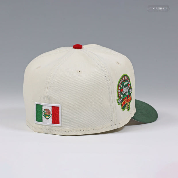 HOUSTON ASTROS 45TH ANNIVERSARY MEXICAN HERITAGE ¡VIVA MÉXICO! NEW ERA FITTED CAP