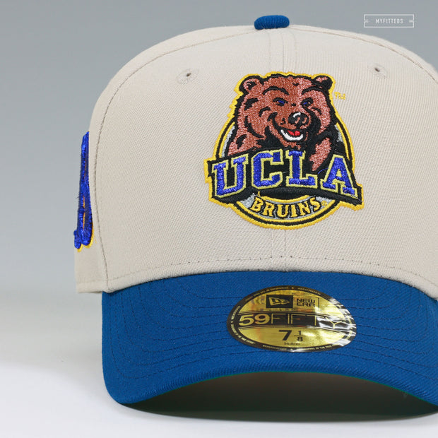 UCLA BRUINS SANDSTONE SEASHORE SLATE NEW ERA FITTED CAP