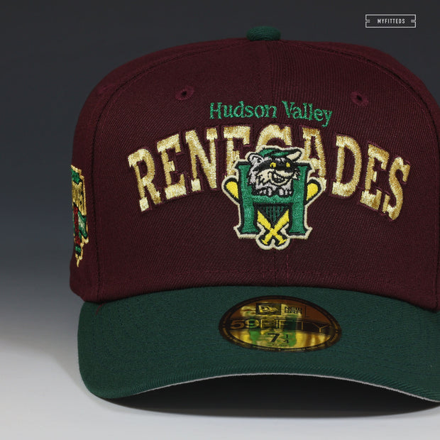 HUDSON VALLEY RENEGADES 30TH ANNIVERSARY RETRO TEAM COLOR NEW ERA FITTED CAP